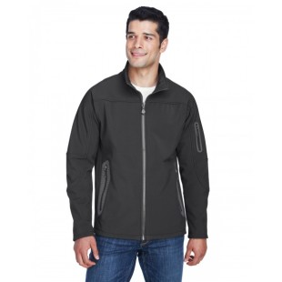 North End Men's Three-Layer Fleece Bonded Soft Shell Technical Jacket