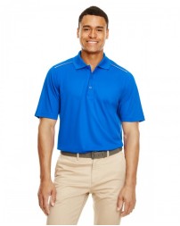 CORE365 Men's Radiant Performance Pique Polo with Reflective Piping