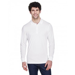 CORE365 Men's Pinnacle Performance Long-Sleeve Pique Polo