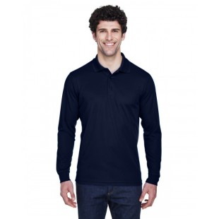 CORE365 Men's Tall Pinnacle Performance Long-Sleeve Pique Polo