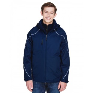 North End Men's Angle 3-in-1 Jacket with Bonded Fleece Liner