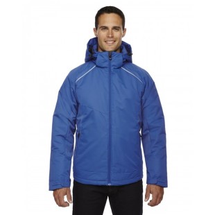 North End Men's Linear Insulated Jacket with Print
