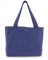 Liberty Bags Seaside Cotton Canvas Pigment-Dyed Boat Tote