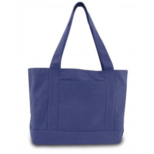 Liberty Bags Seaside Cotton Canvas Pigment-Dyed Boat Tote
