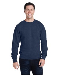 8870JA J America Adult Triblend Crewneck Sweatshirt