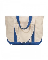 8871 Liberty Bags Windward Large Cotton Canvas Classic Boat Tote