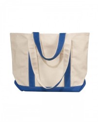 Liberty Bags Windward Large Cotton Canvas Classic Boat Tote