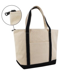 8873 Liberty Bags XL Zippered Boat Tote