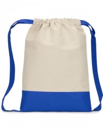 Liberty Bags Cape Cod Cotton Drawstring Backpack