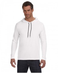 Gildan Adult Lightweight Long-Sleeve Hooded T-Shirt