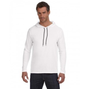 987AN Gildan Adult Lightweight Long-Sleeve Hooded T-Shirt