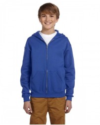 Jerzees Youth NuBlend Fleece Full-Zip Hooded Sweatshirt