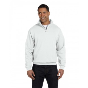 Jerzees Adult NuBlend Quarter-Zip Cadet Collar Sweatshirt