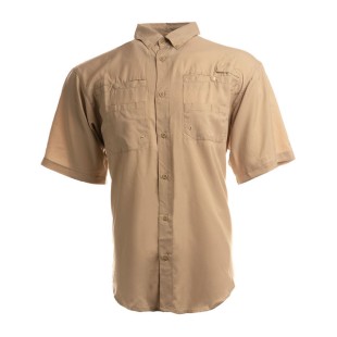 Burnside Men's Functional Short-Sleeve Fishing Shirt