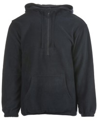 Burnside Mens' Polar Fleece Quarter-Zip Pullover