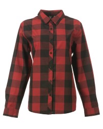 B5203 Burnside Ladies' Buffalo Plaid Woven Shirt