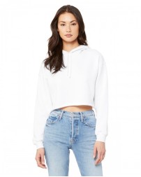 Bella + Canvas Ladies' Cropped Fleece Hoodie