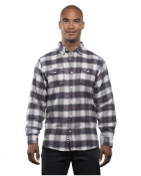 Burnside Men's Plaid Flannel Shirt