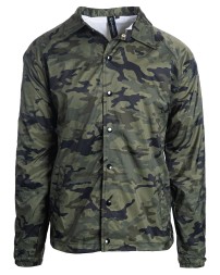 Burnside Men's Nylon Coaches Jacket