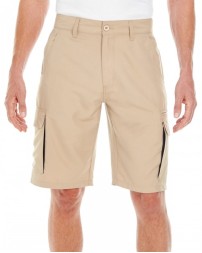 Burnside Men's Microfiber Cargo Short