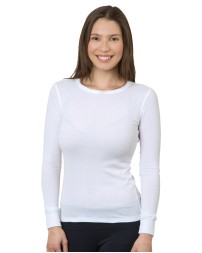 Bayside Junior Long-Sleeve Thermal Shirt