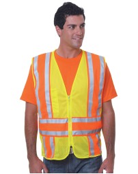 Bayside Unisex ANSI Mesh Vest