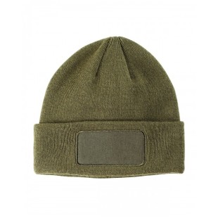 Big Accessories Patch Beanie