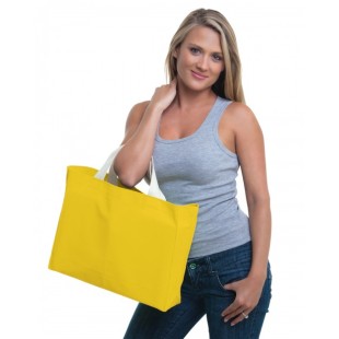 Bayside Cotton Canvas Medium Gusset Tote
