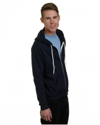 BA875 Bayside Unisex Full-Zip Fashion Hooded Sweatshirt