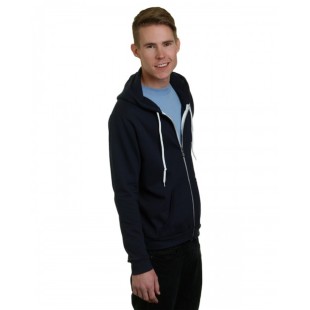 Bayside Unisex Full-Zip Fashion Hooded Sweatshirt