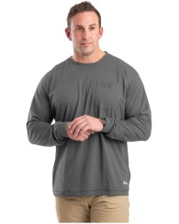 Berne Tall Performance Long-Sleeve Pocket T-Shirt
