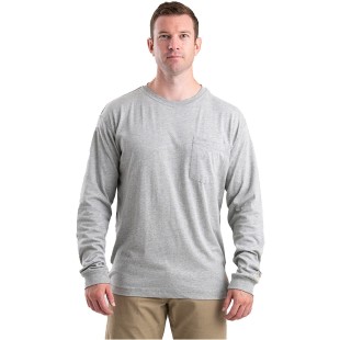 Berne Unisex Performance Long-Sleeve Pocket T-Shirt