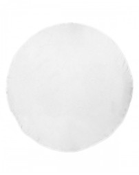 Pro Towels Round White Beach Towel