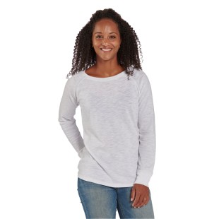 Boxercraft Ladies' Payton Preppy Patch Long-Sleeve T-Shirt