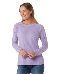 Boxercraft Ladies' Payton Preppy Patch Long-Sleeve T-Shirt