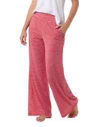 Boxercraft Ladies' Evelyn Stripe Wide Leg Pant