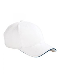 Big Accessories Twill Sandwich Baseball Cap