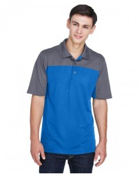 CE101 CORE365 Men's Balance Colorblock Performance Piqué Polo