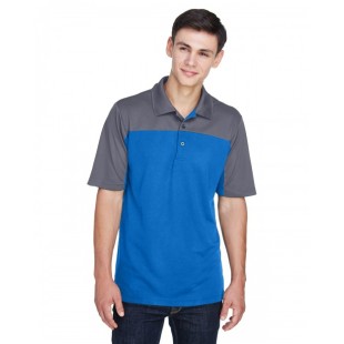 CE101 CORE365 Men's Balance Colorblock Performance Piqué Polo