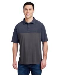 CE112C CORE365 Men's Fusion ChromaSoft Colorblock Polo