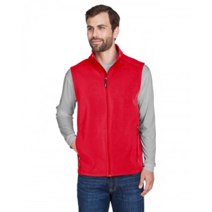 CORE365 Men's Cruise Two-Layer Fleece Bonded Soft Shell Vest