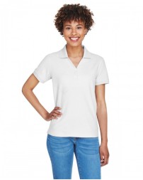 Devon & Jones Ladies' Pima Pique Y-Collar Polo