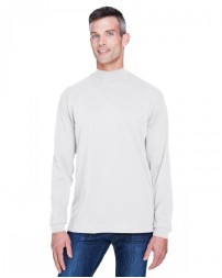 D420 Devon & Jones Adult Sueded Cotton Jersey Mock Turtleneck