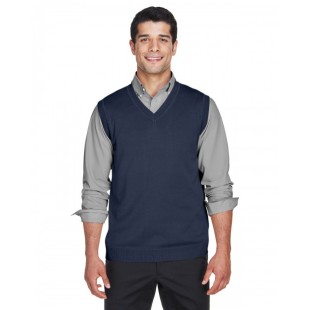 D477 Devon & Jones Adult V-Neck Vest