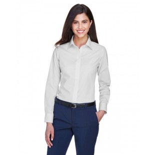 Devon & Jones Ladies' Ladies' Crown Collection Gingham Check Woven Shirt