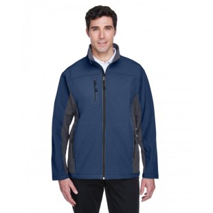 Devon & Jones Men's Soft Shell Colorblock Jacket