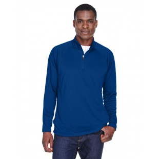 Devon & Jones Men's Stretch Tech-Shell Compass Quarter-Zip