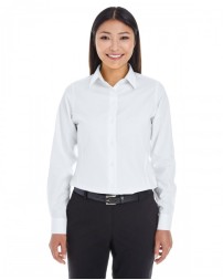 DG532W Devon & Jones Ladies' Crown Collection® Royal Dobby Woven Shirt