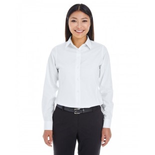 Devon & Jones Ladies' Crown Collection Royal Dobby Woven Shirt