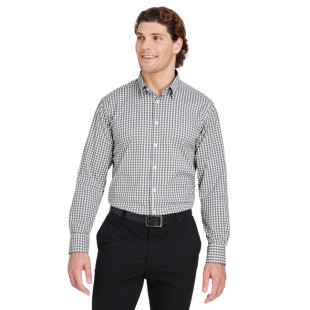 Devon & Jones CrownLux Performance Men's Gingham Shirt